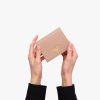 Powder Pink/fiery Red Small Saffiano Leather Wallet - Image 3