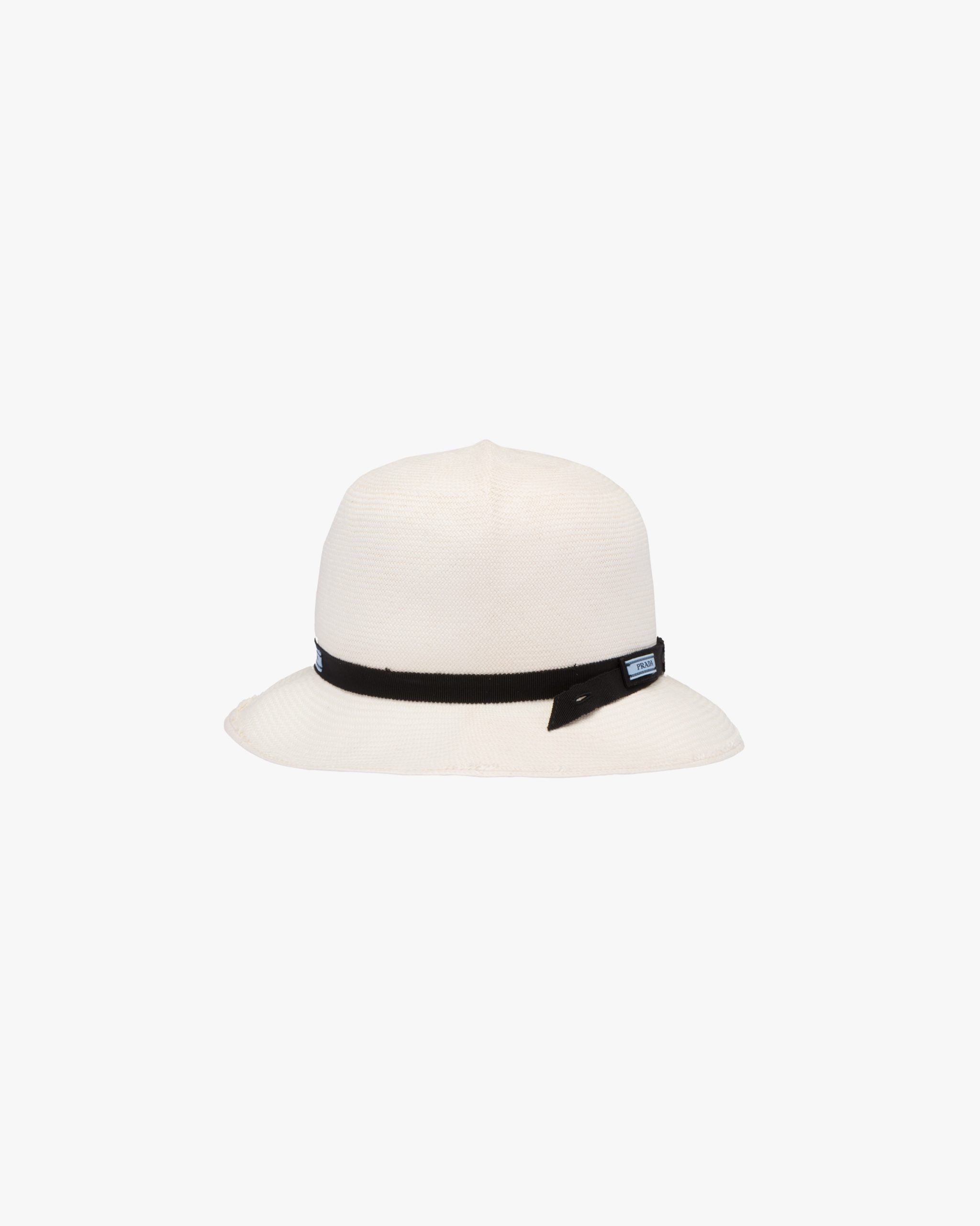 Tan Foldable straw hat - Fake Prada Store