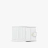 White Small Saffiano and leather wallet - Image 5