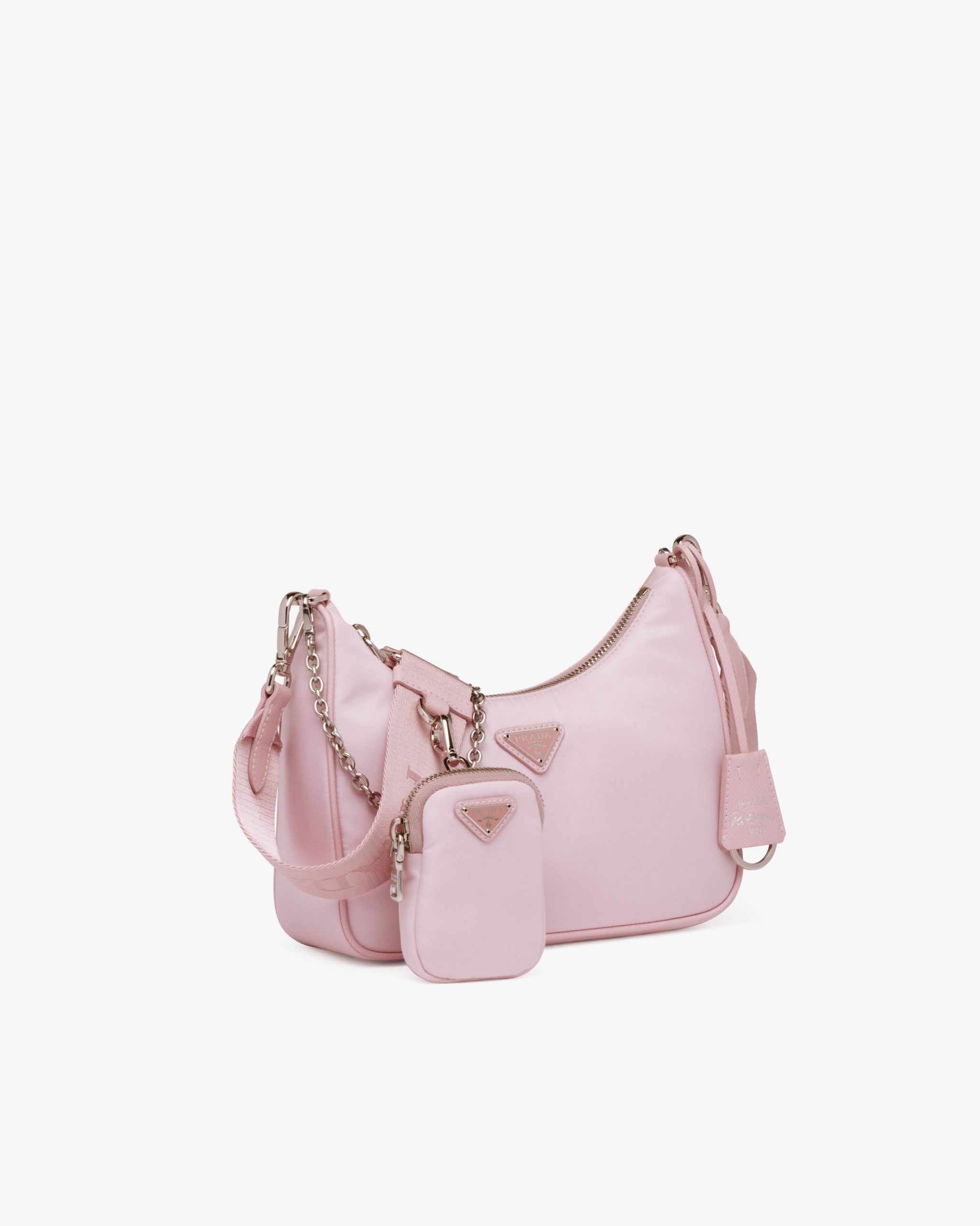 Prada Re Edition 2005 Re Nylon bag alabaster pink｜TikTok Search