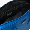 Sea Blue Saffiano Leather Work Bag - Image 5